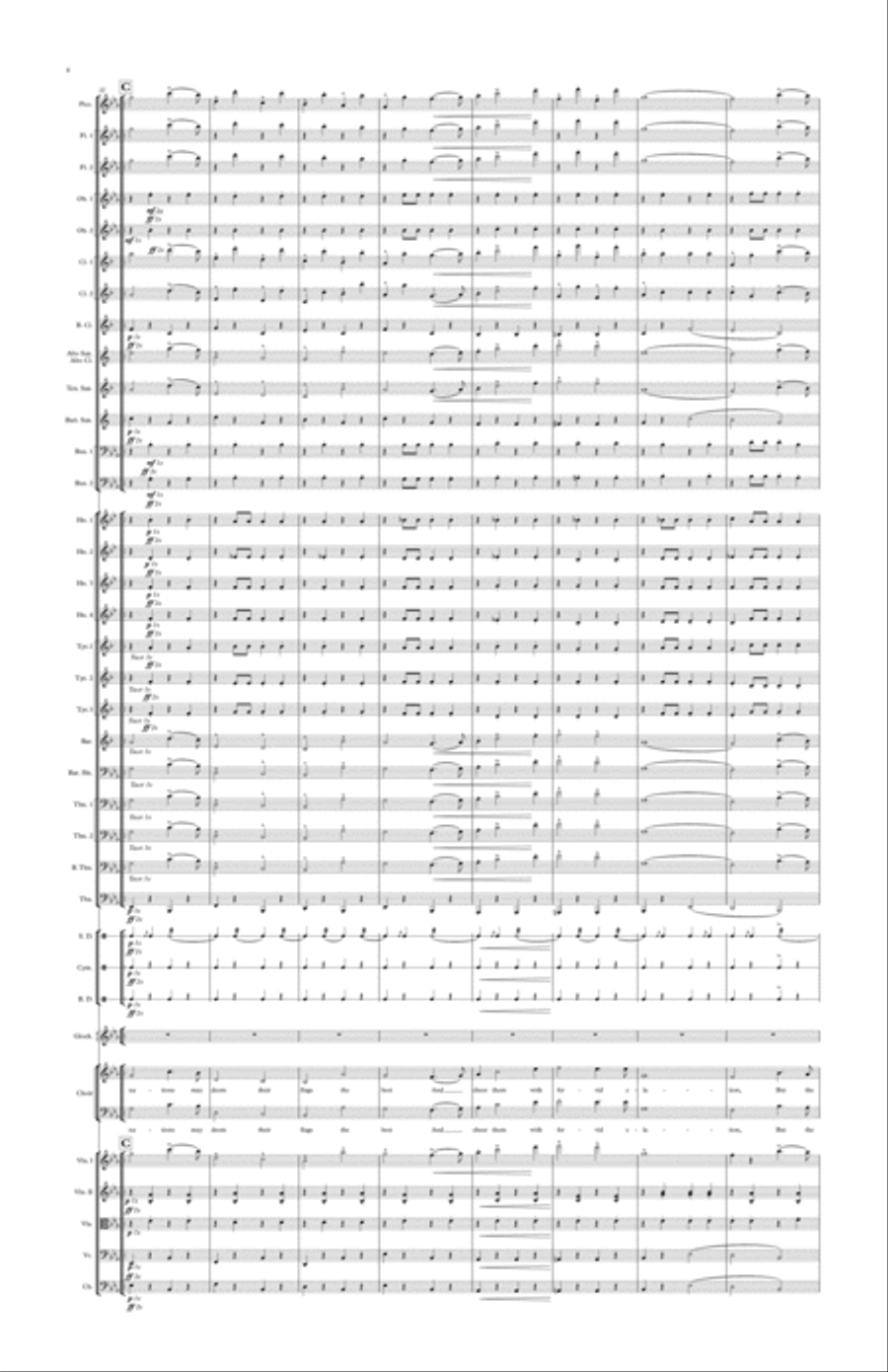 Stars and Stripes Forever (Orchestra and/or Concert Band, with optional Chorus) 11