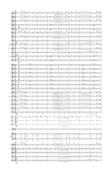 Stars and Stripes Forever (Orchestra and/or Concert Band, with optional Chorus) 11"x17" TABLOID SCOR image number null