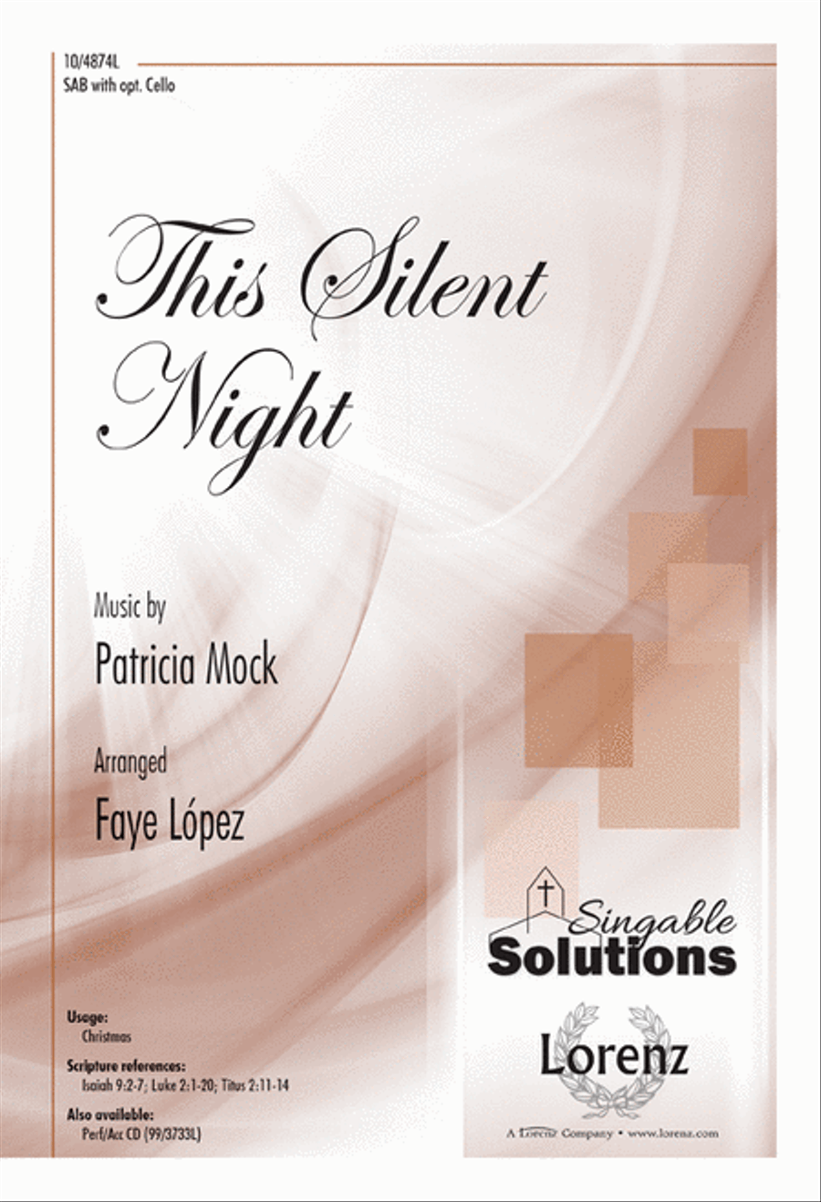 This Silent Night This Silent Night 3-Part scores gallery preview page 1