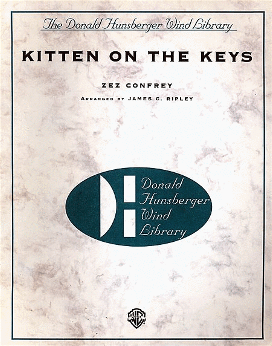 Kitten on the Keys Concert Band scores gallery preview page 1