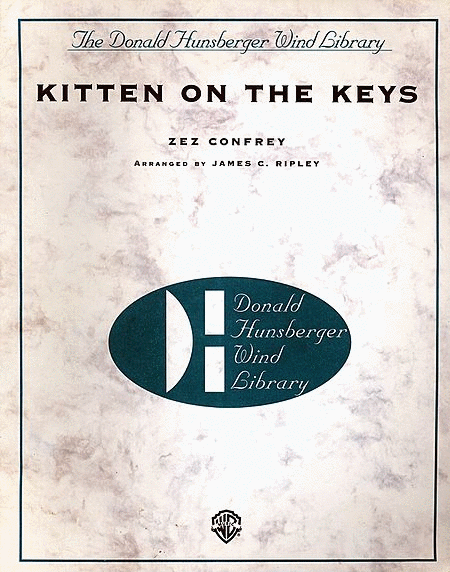 Kitten on the Keys by Edward Elzear "Zez" Confrey Concert Band - Sheet Music