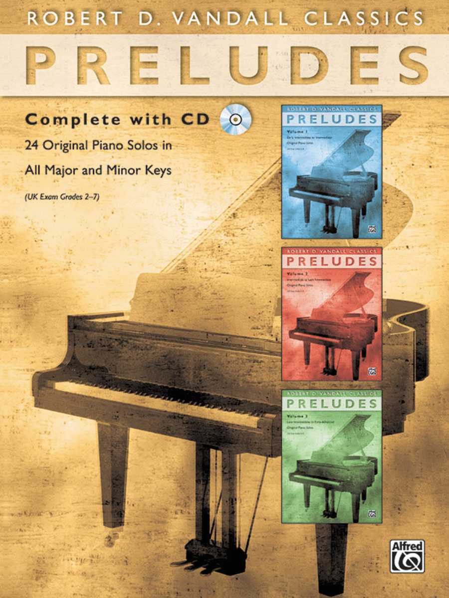 Preludes Complete with CD Piano Solo scores gallery preview page 1