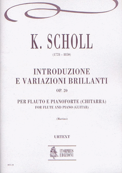 Introduzione e Variazioni Brillanti Op. 20 for Flute and Piano (Guitar)