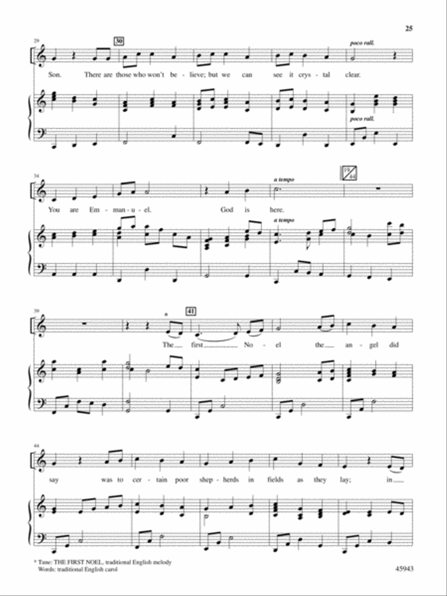 The Noel Critter Motel Choir scores gallery preview page 25