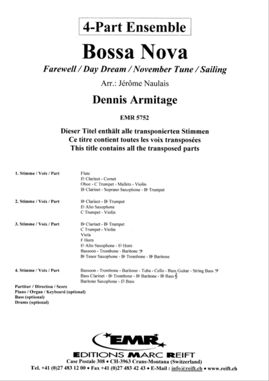 Bossa Nova Brass Ensemble scores gallery preview page 2