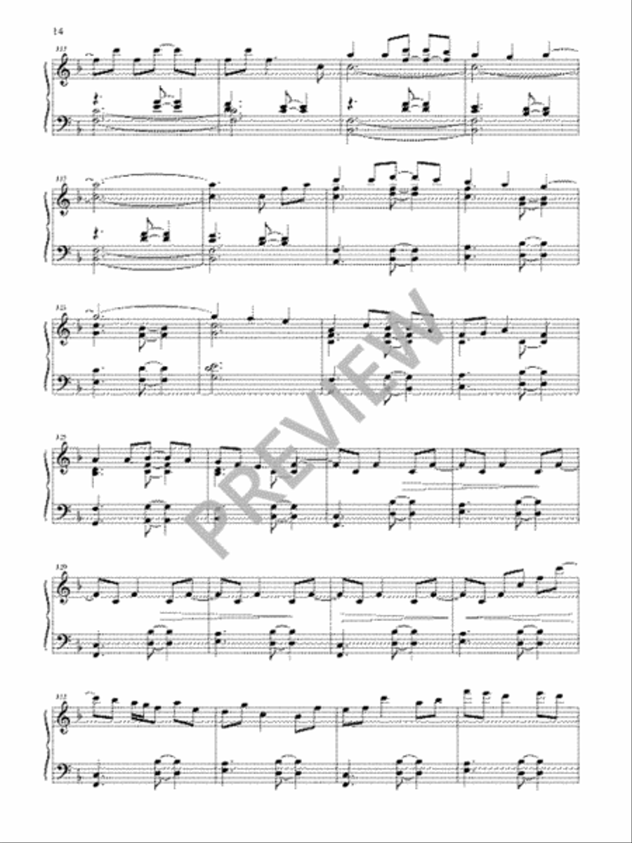 Colours Colours Piano Solo scores gallery preview page 13