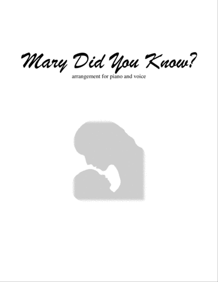 Mary, Did You Know? image number null