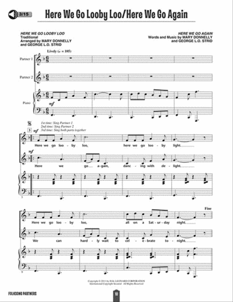 Folksong Partners Folksong Partners Choir scores gallery preview page 3
