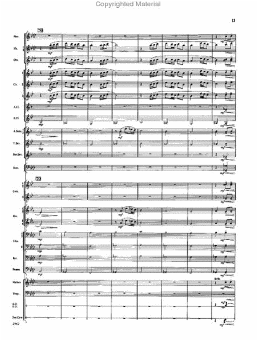 Invicta Concert Band scores gallery preview page 14