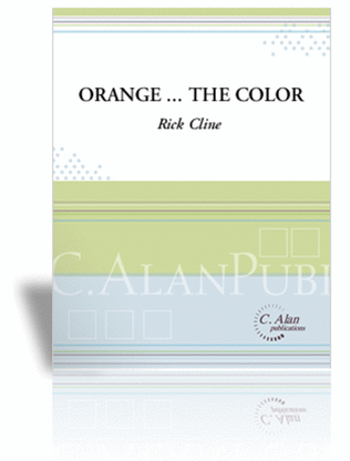 Book cover for Orange...The Color