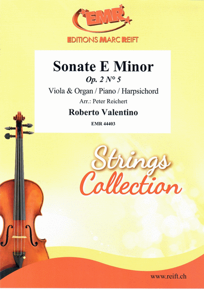 Sonate E Minor image number null