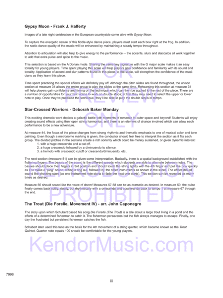 Kendor Concert Favorites, Volume 2 (Score) Score scores gallery preview page 5