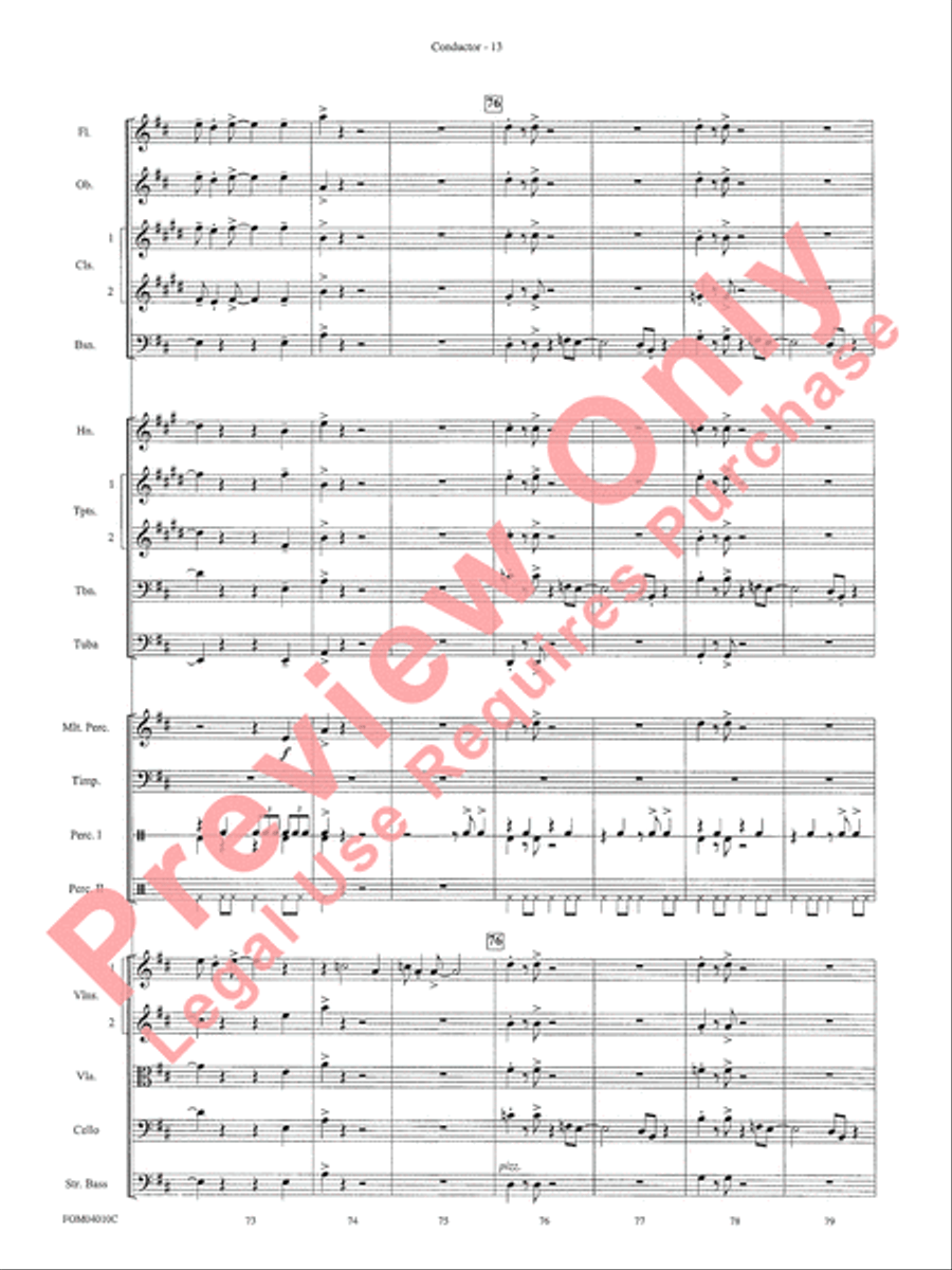 The Polar Express, Selections from Full Orchestra scores gallery preview page 15