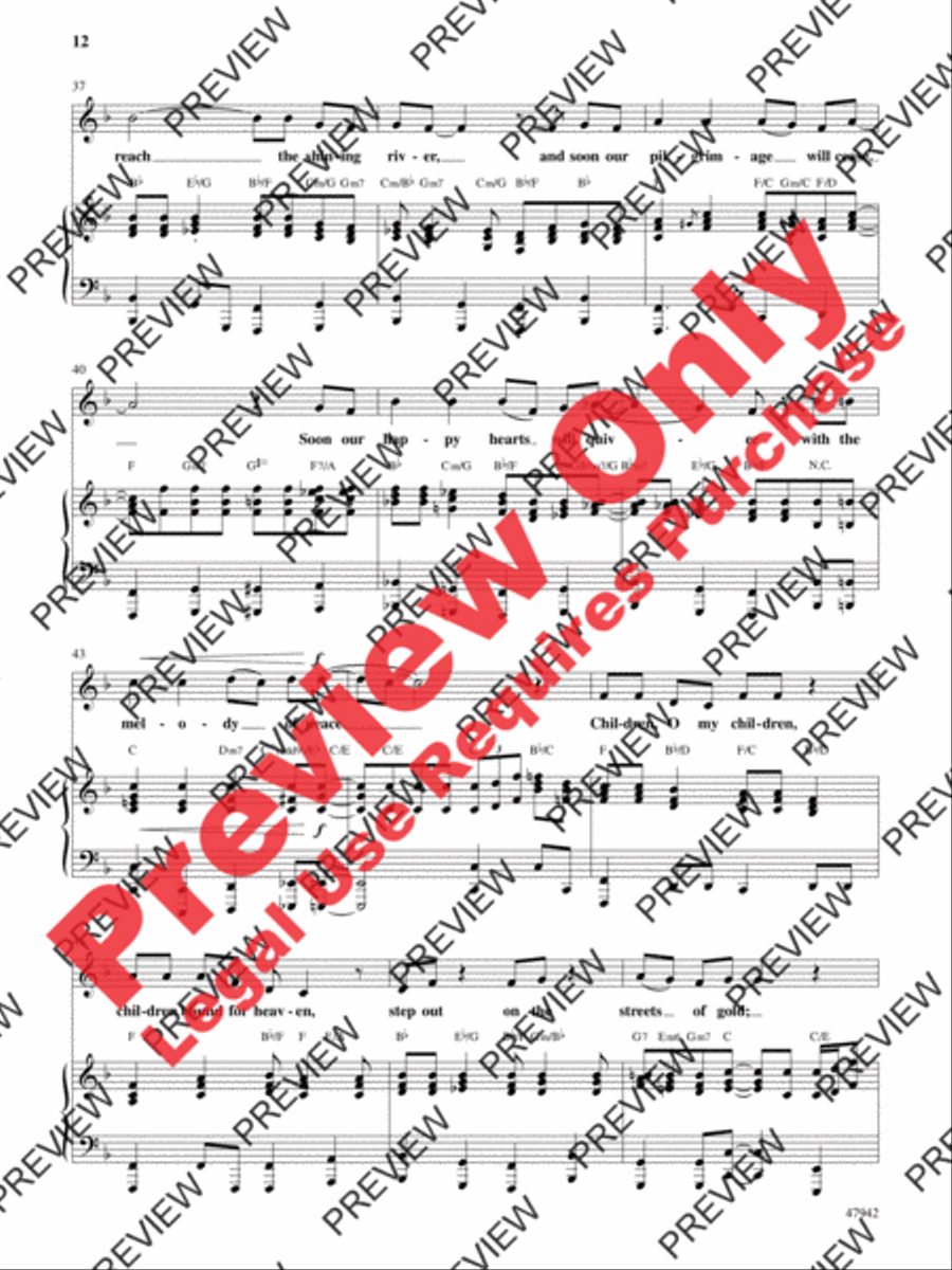 This Is the Time to Sing 4-Part scores gallery preview page 12
