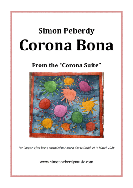 Corona Bona from the Corona Suite for Clarinet and Piano by Simon Peberdy