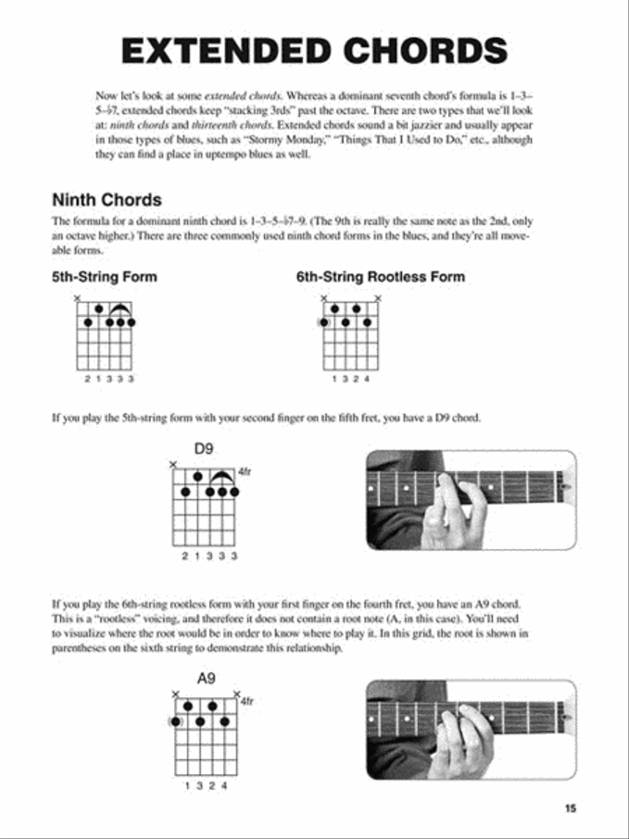 Blues Guitar Chords Blues Guitar Chords Electric Guitar scores gallery preview page 5
