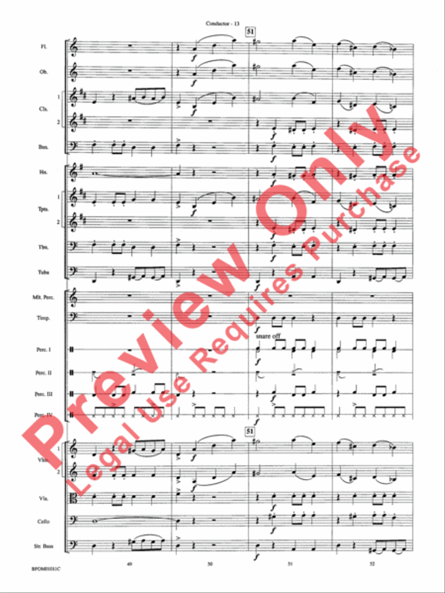 Dark Adventure Full Orchestra scores gallery preview page 16