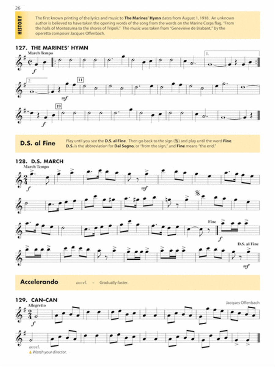 Essential Elements for Band – Book 2 with Online Resources Concert Band Methods scores gallery preview page 4