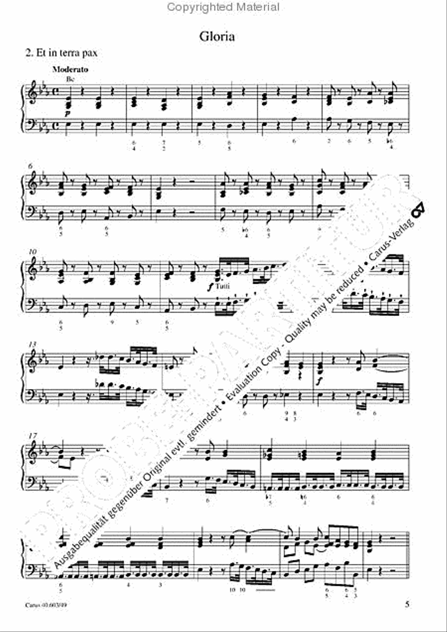 Grosse Orgelsolomesse in Es Voice scores gallery preview page 6