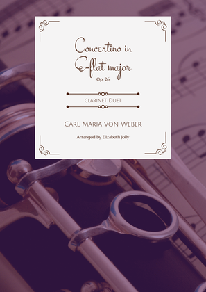 Concertino in E-flat Major, Op. 26