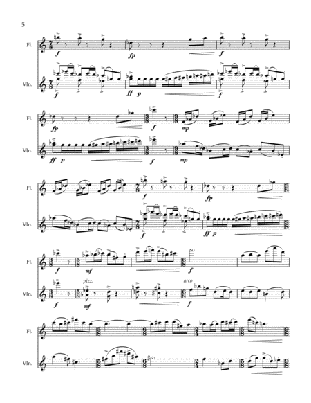 Duet for Flute and Violin, Op. 2