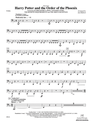 Harry Potter and the Order of the Phoenix, Suite from: Tuba