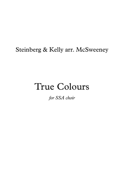 True Colors - SSA image number null