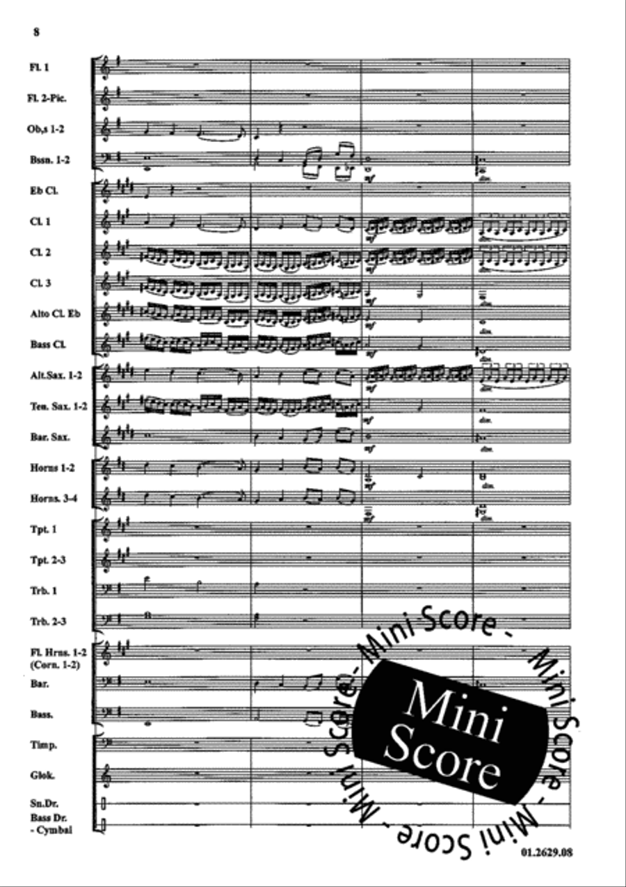 Musica Para Banda Musica Para Banda Concert Band scores gallery preview page 12