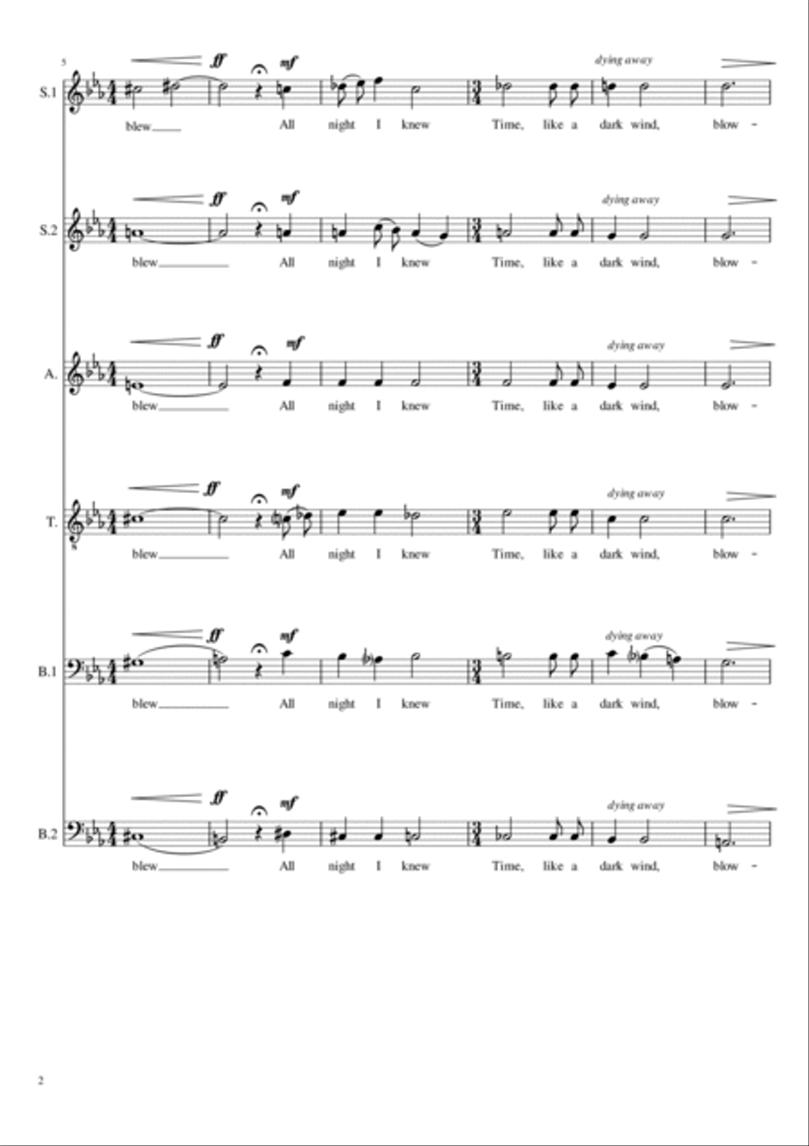 The Wind Divisi scores gallery preview page 2