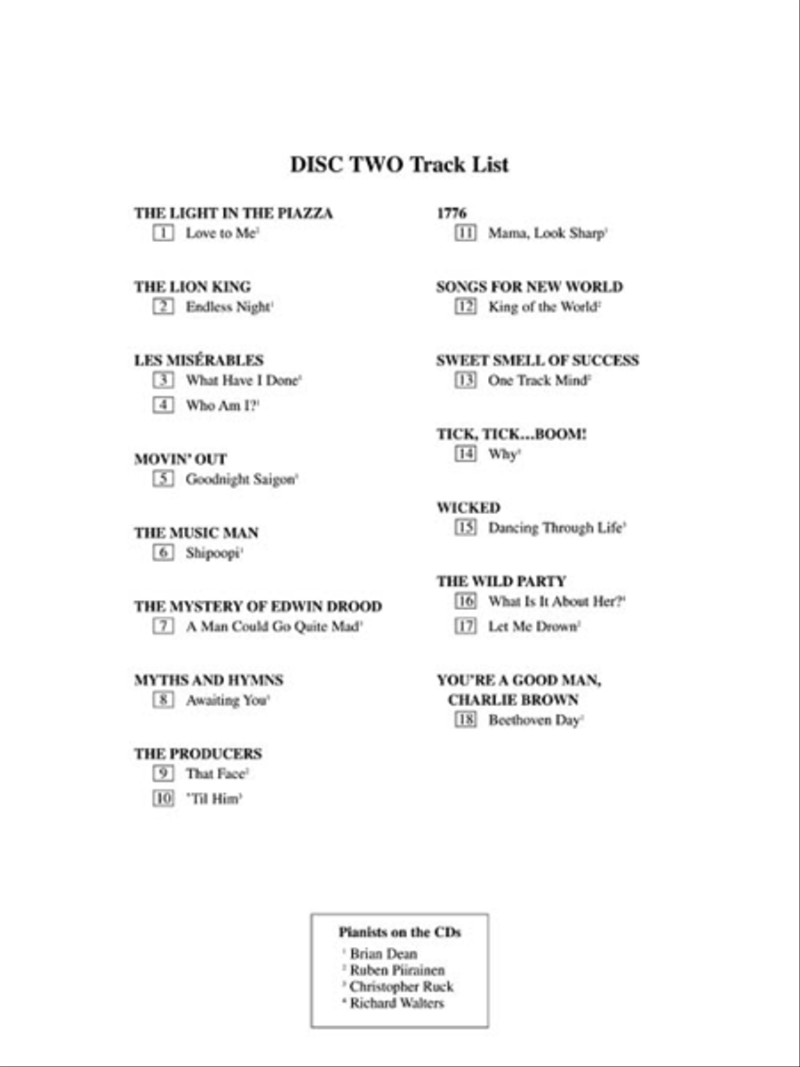 Singer's Musical Theatre Anthology – Volume 4 Tenor Voice scores gallery preview page 3