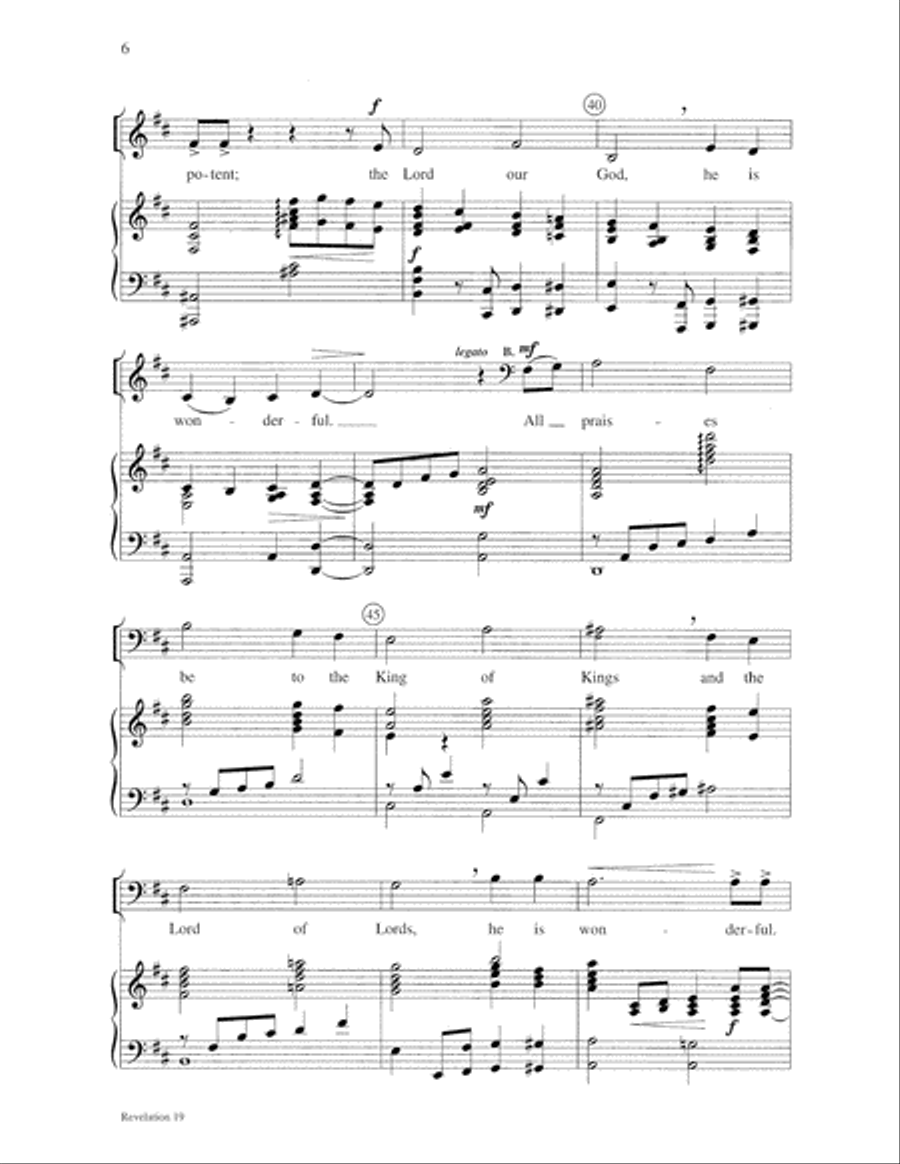 Revelation 19 Revelation 19 3-Part scores gallery preview page 6