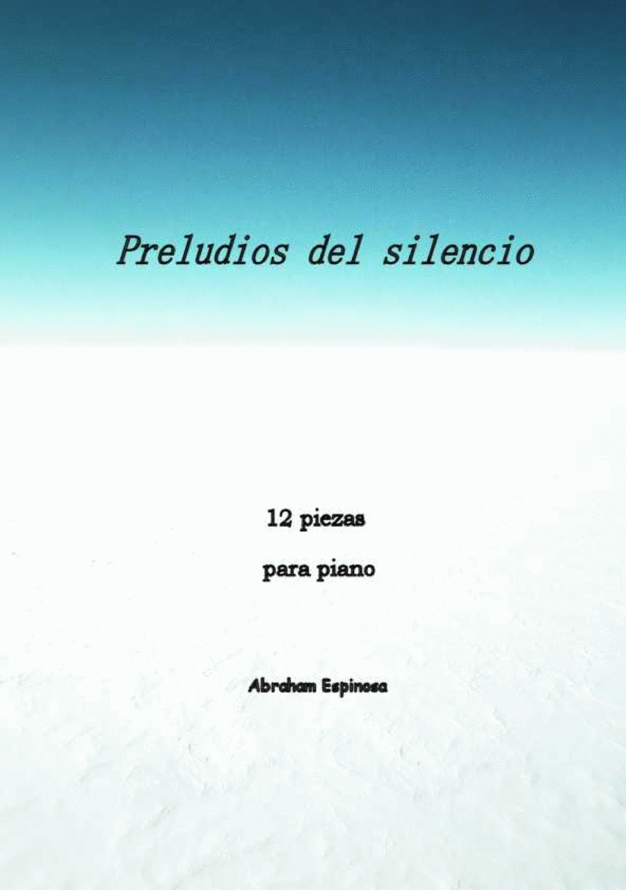 Preludios del silencio Preludios del silencio Piano Solo scores gallery preview page 1