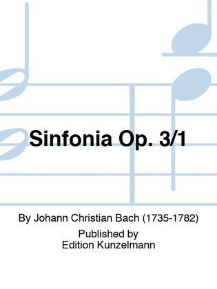 Book cover for Sinfonia Op. 3/1