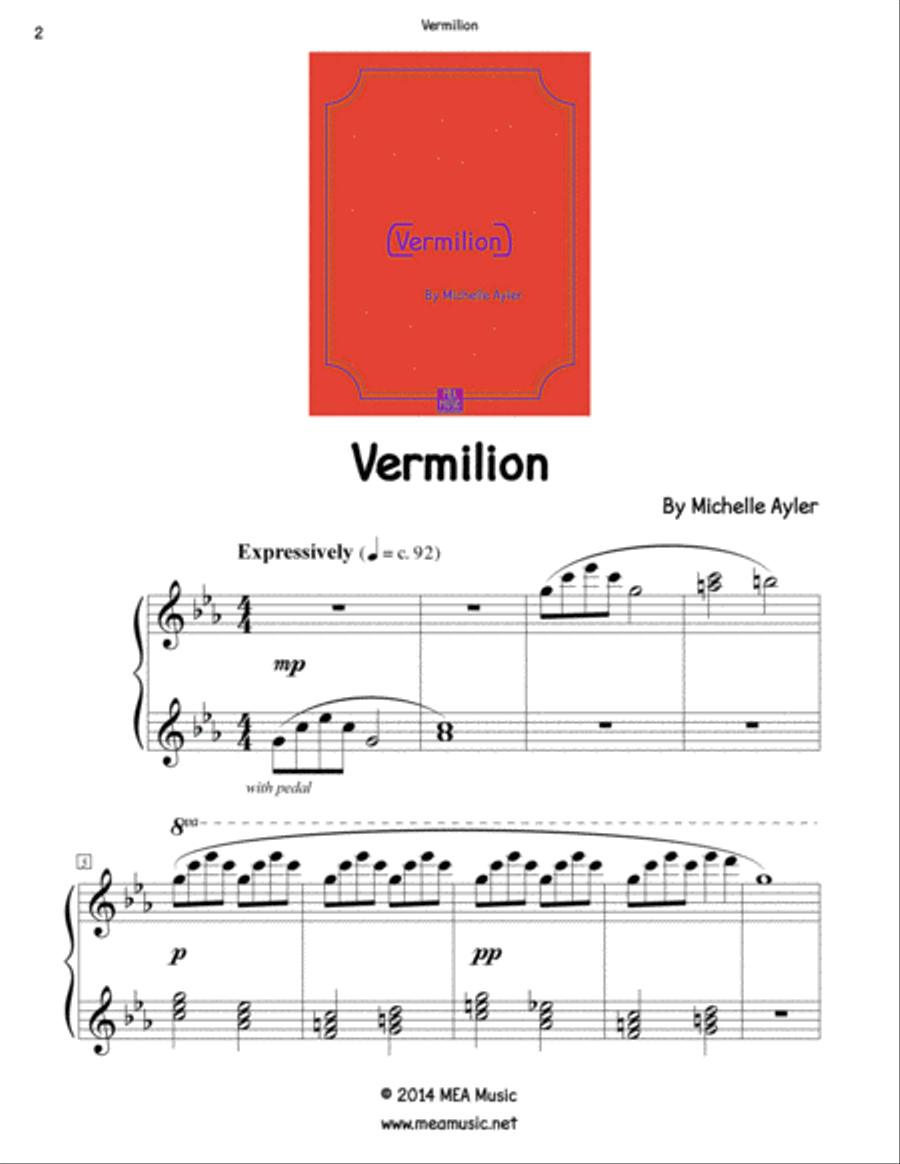 Vermilion Vermilion Piano Method scores gallery preview page 2