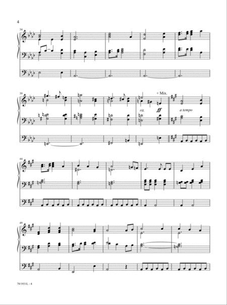 The Organist's Library, Vol. 58 Organ Solo scores gallery preview page 4