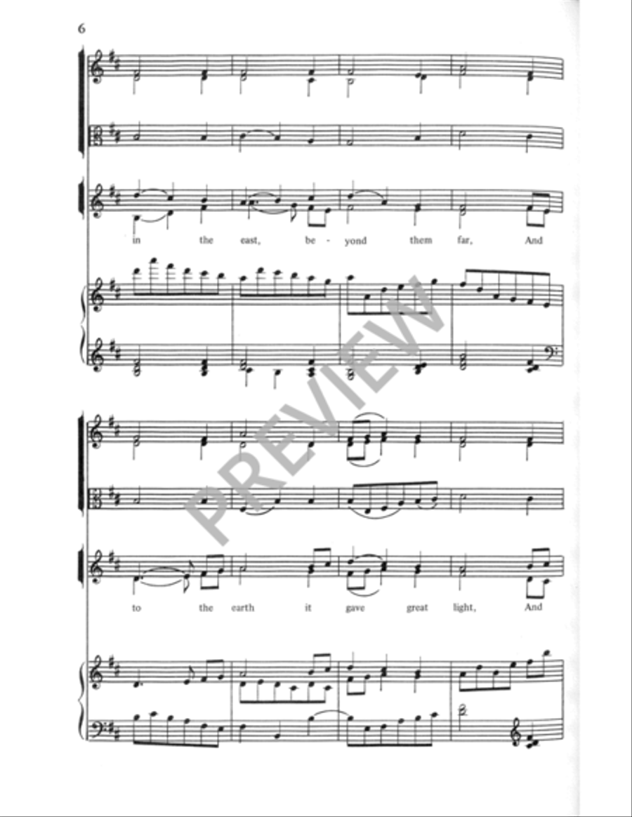 The First Nowell The First Nowell 4-Part scores gallery preview page 6