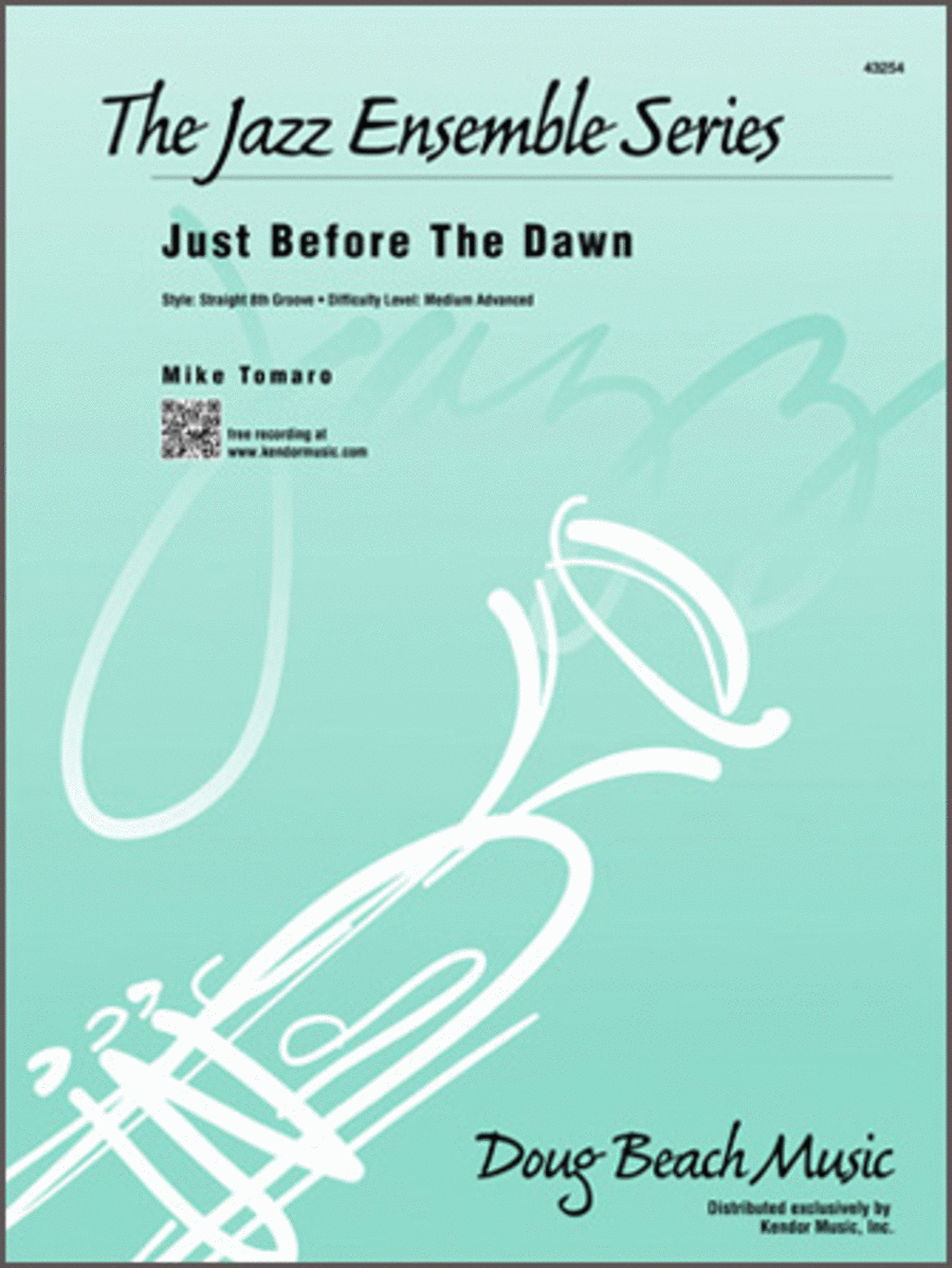 Just Before The Dawn (Full Score) Jazz Ensemble scores gallery preview page 1