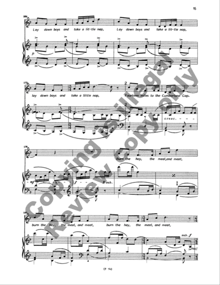 A Garland of Southern Song Medium Voice scores gallery preview page 29
