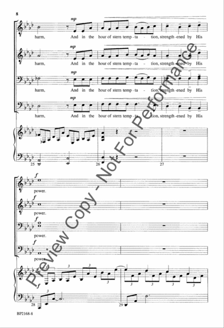 God Thou Art Love - TTBB TTBB scores gallery preview page 8