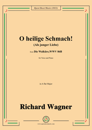 Wagner-O heilige Schmach!(Als junger Liebe),in A flat Major