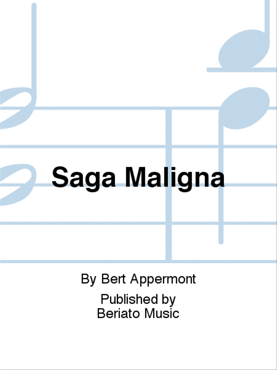 Saga Maligna Concert Band scores gallery preview page 1