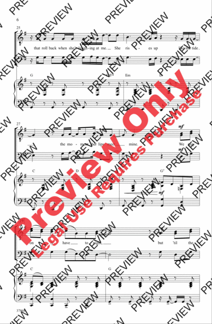 Rhythm of Love Rhythm of Love Men's Choir scores gallery preview page 6