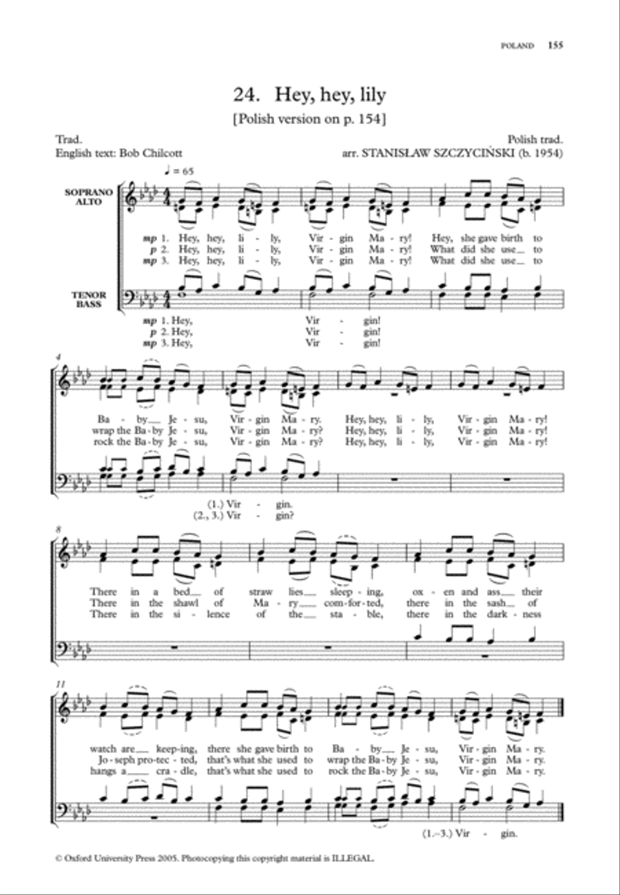 World Carols for Choirs (SATB) image number null