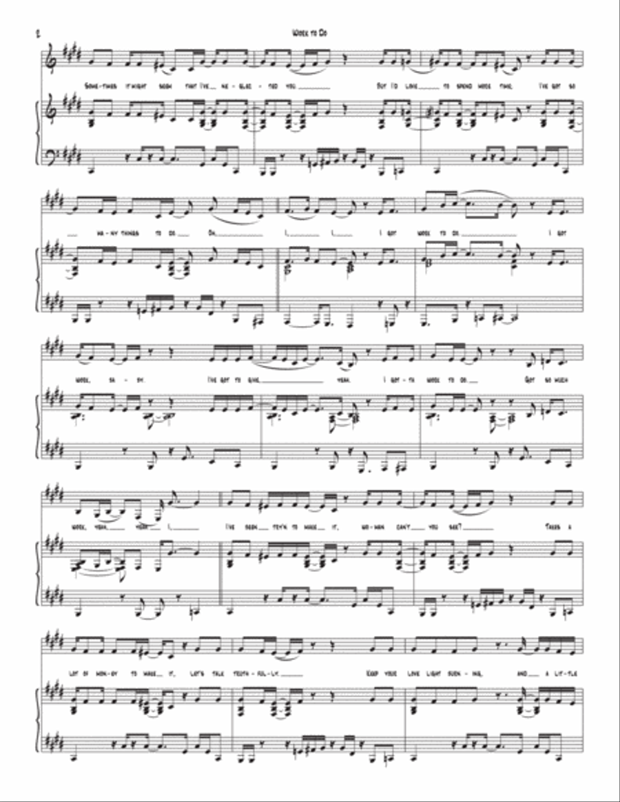 Work To Do Voice scores gallery preview page 2