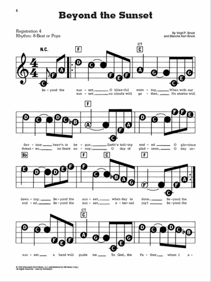 Good Ol' Gospel Good Ol' Gospel Electronic Keyboard scores gallery preview page 3