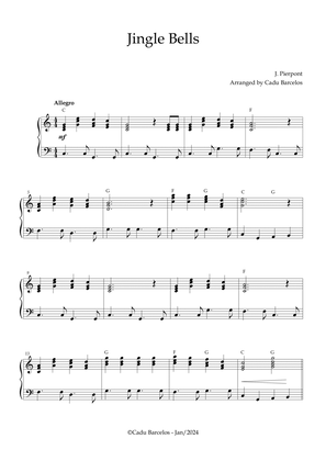 Jingle bells (Intermediate) 3 Chords