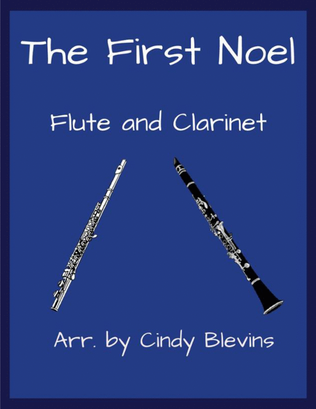 Book cover for The First Noel, for Flute and Clarinet