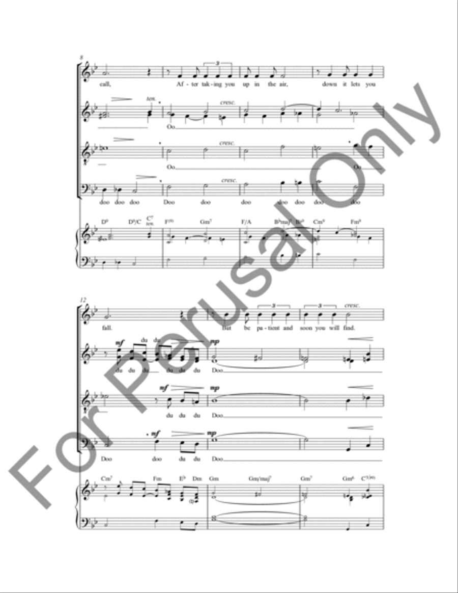 C'est Magnifique C'est Magnifique 4-Part scores gallery preview page 3