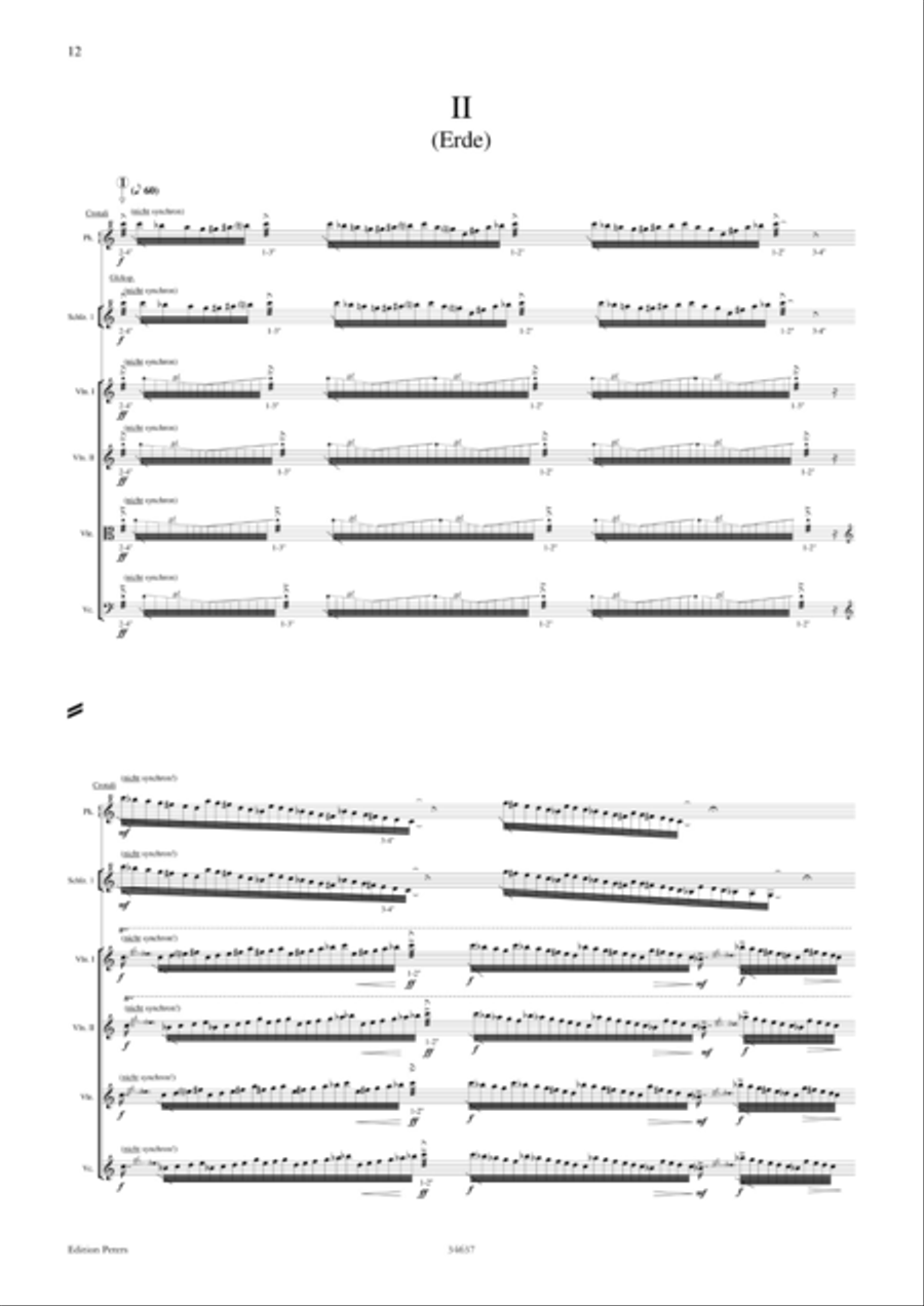 ARKA - 3 Rituale (Full Score) Orchestra scores gallery preview page 5