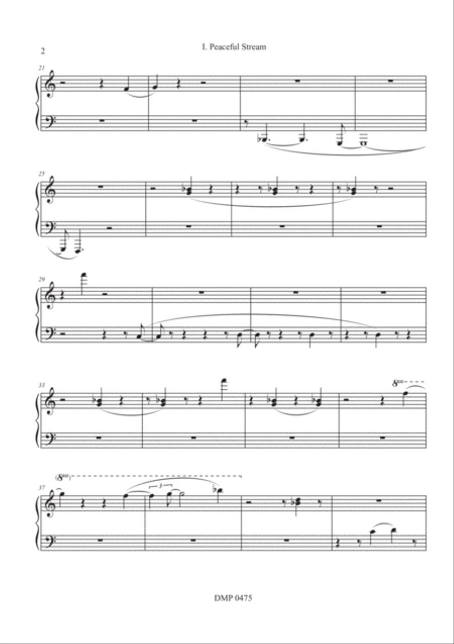 15 Meditations (a Zen experience) Piano Solo scores gallery preview page 3